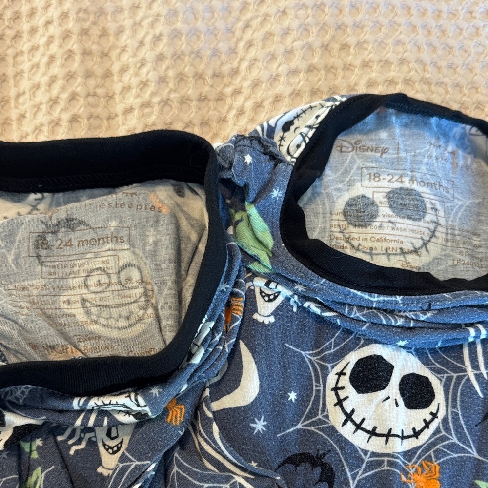 Little Sleepies Disney Jack & Crew 2 piece pajamas 18-24 months - Picture 2 of 3